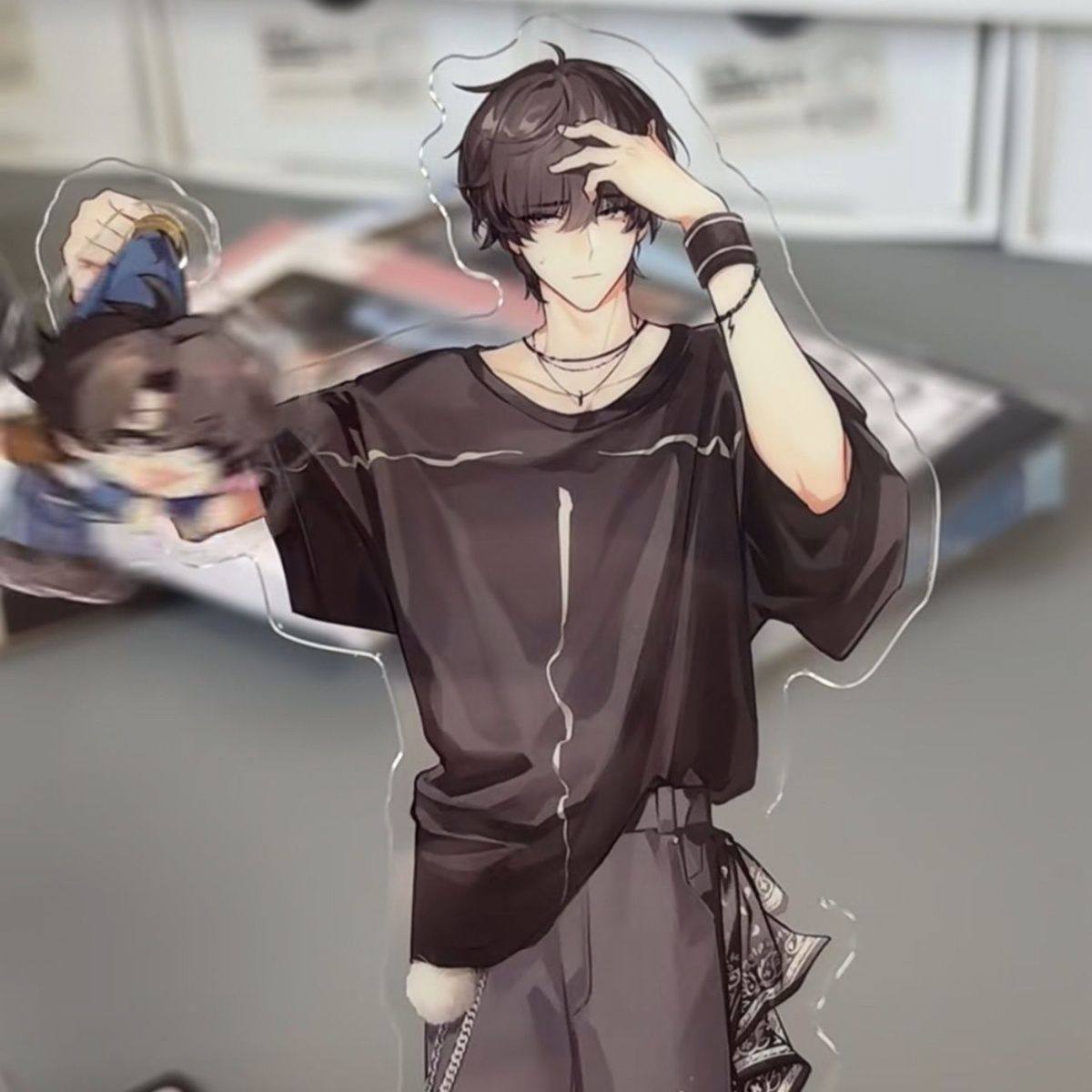 新款伪装学渣贺朝谢俞创意亚克力摇摇立牌可爱高颜值桌面摆件礼物,淘宝优惠券,粉丝福利购,淘宝优惠卷