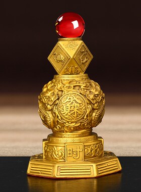 铜龙摆件纯铜四神兽聚宝盆八方来财八卦乾坤财库九转乾坤时来运转