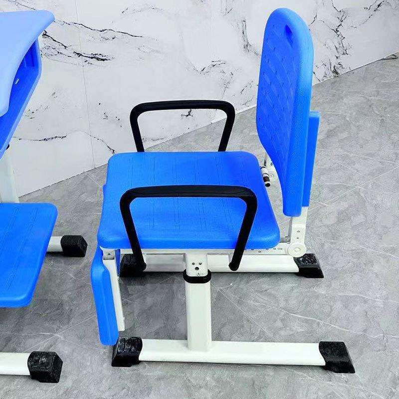 Children's lunch break desks and chairs, primary and secondary school tutoring class study tables, reclining and foldable desk and chair combinations