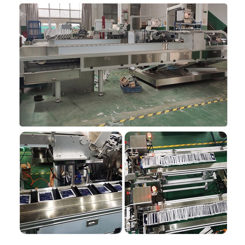 Diaper cartoning machine, diapers, tissues, wet wipes, saliva wipes, children's products automatic packaging and sealing machinery and equipment