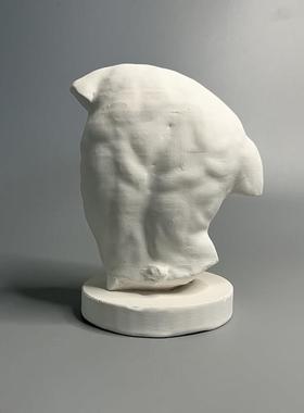 古希腊神话半人马躯干艺像术石膏IKH雕塑博件物覆馆刻艺术摆装饰