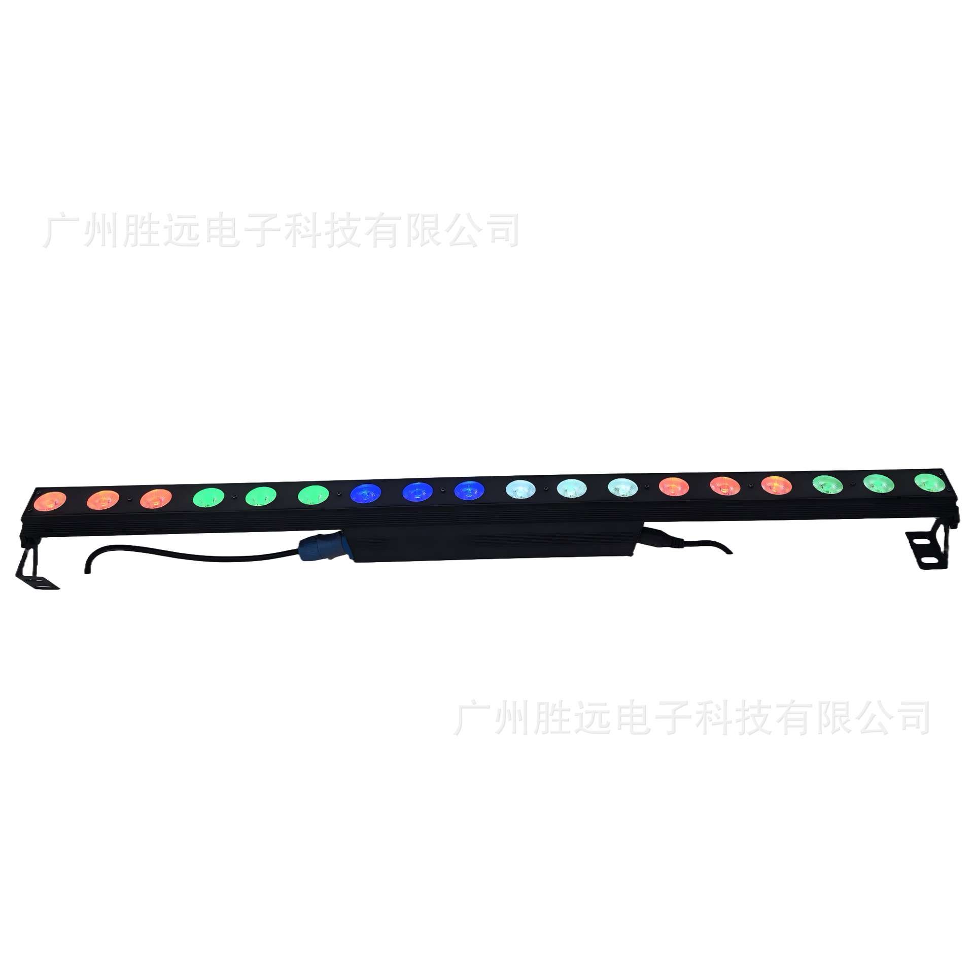 LED18颗24颗4色5色6色整控点控DMX512 RDM室内舞台洗墙灯舞台效果 - 图2