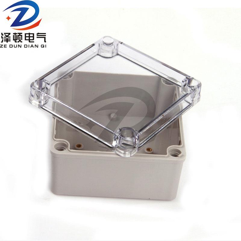 热卖DS-AT-2828透明塑料防水盒280*280*130防水接线盒 端子仪表盒 - 图3