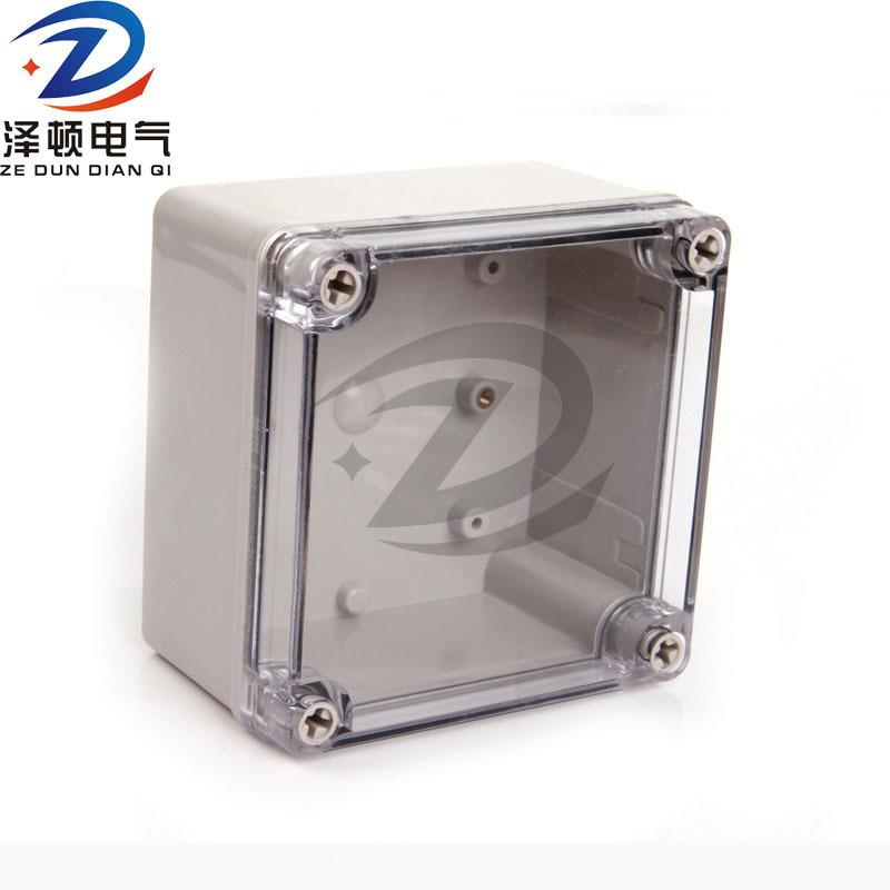 热卖DS-AT-2828透明塑料防水盒280*280*130防水接线盒 端子仪表盒 - 图2