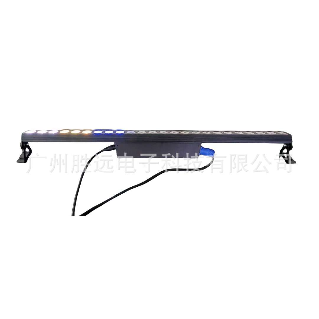 LED18颗24颗4色5色6色整控点控DMX512 RDM室内舞台洗墙灯舞台效果 - 图0
