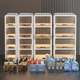 Cart storage rack multi-layer household movable storage cabinet under table drawer storage cabinet floor-standing pulley storage box