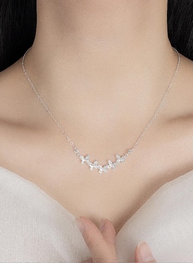 S925纯银森系小清新项链