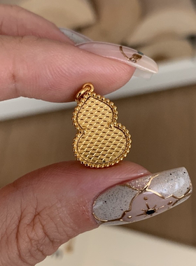 高级感设计S925纯银鱼鳞葫芦项链