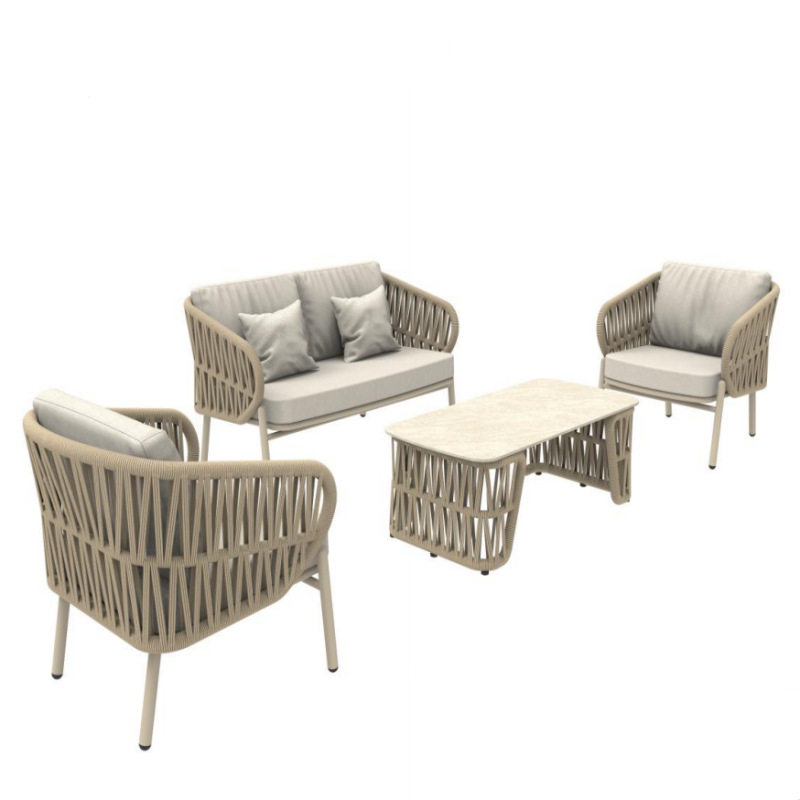 高档别墅室外庭院家具休闲民宿户外露台花园藤编镂空沙发茶几组合,淘宝优惠券,粉丝福利购,淘宝优惠卷