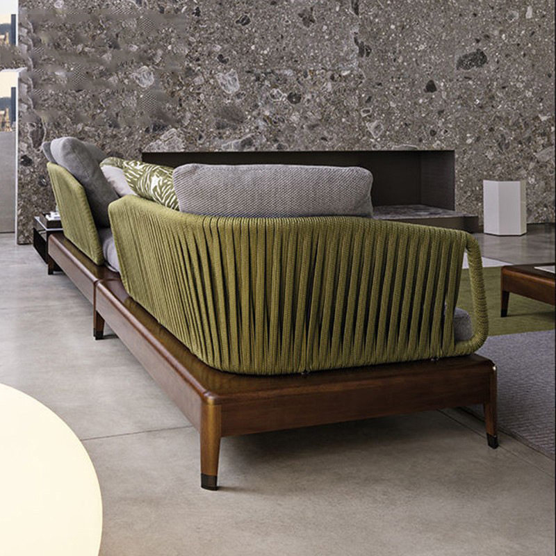 北欧户外藤椅沙发柚木阳台庭院别墅藤编贵妃客厅休闲酒店实木家具,淘宝优惠券,粉丝福利购,淘宝优惠卷