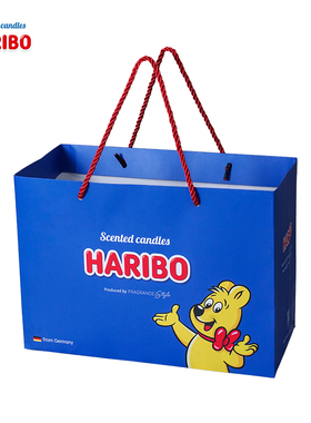 HARIBO Candle德国哈瑞宝香薰蜡烛礼袋高级纸袋礼品袋