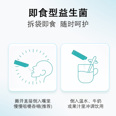 即食型益生菌B420进口全脂乳粉肠道健康每盒出厂添加2000亿活性菌