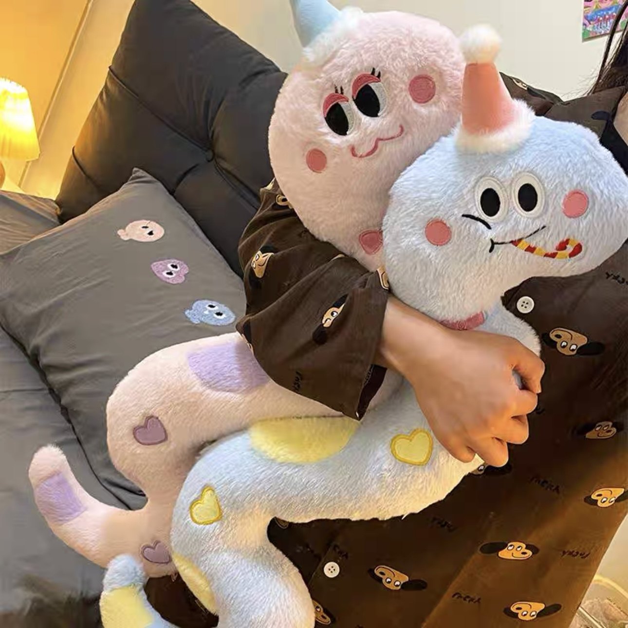 蛇年吉祥物长条抱枕玩偶抱着睡女生睡觉专用沙发靠垫床上坐垫礼物,淘宝优惠券,粉丝福利购,淘宝优惠卷