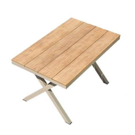 户外桌椅庭院花园塑木桌椅室外阳台露台防水金属休闲餐桌椅子组合,淘宝优惠券,粉丝福利购,淘宝优惠卷