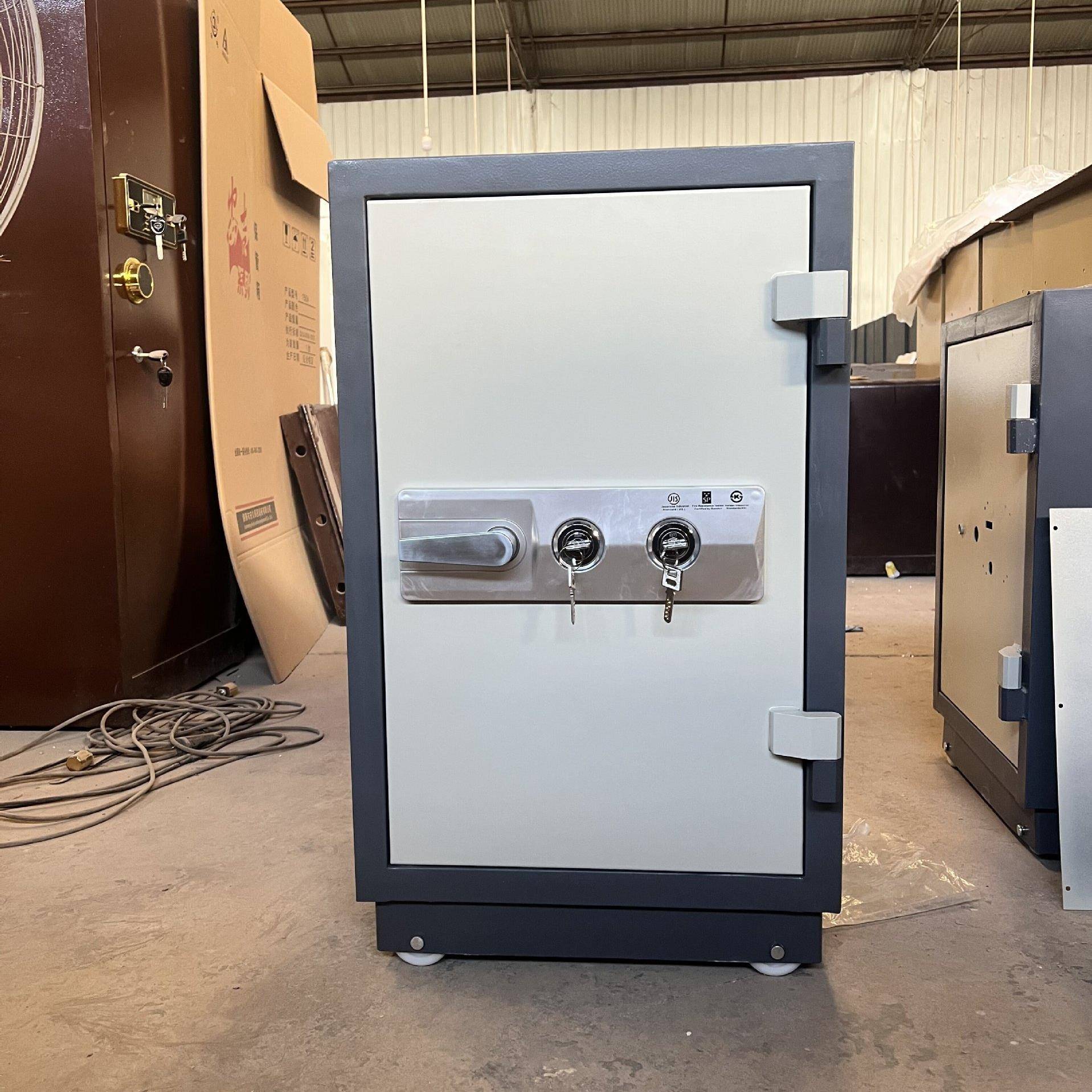 Large fireproof foreign trade heavy safe mechanical password double lock office anti-theft safe direct sales