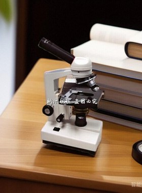 老式学校用品f显微镜老旧仪器复古怀旧老物件拍摄道具装饰陈列摆