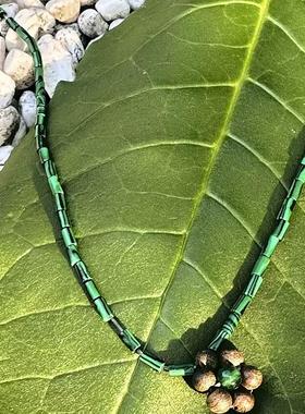 子休沉香·项链绿小花