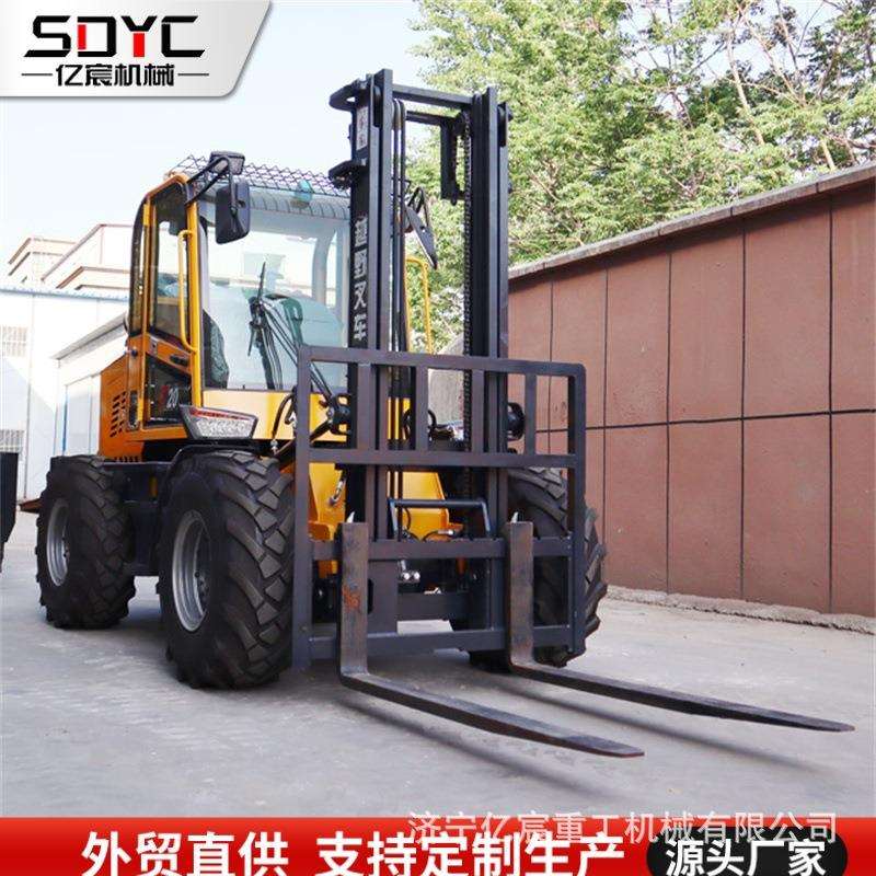 越野叉车2吨3吨户外工地山地柴油内燃叉车液压起重搬运越野叉车 - 图2