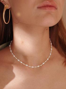 fetro铜合金项链【色银3