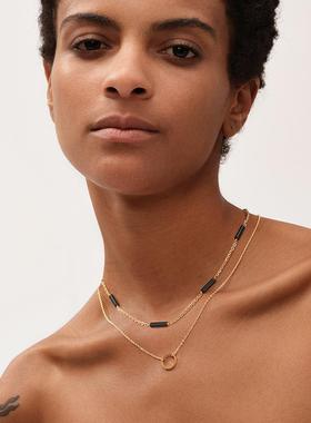 fetro铜合金项链【色7颗