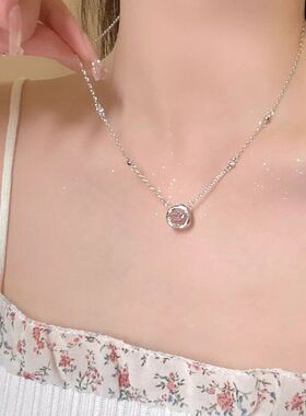 配饰精致链网韩版锁骨红颈链小众