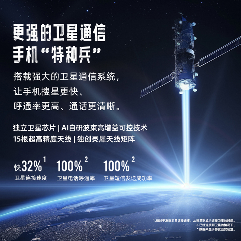 努比亚Z60SPro双向卫星通信1.5K护眼直屏5100mAh长续航AI游戏拍照手机努比亚z60spro
