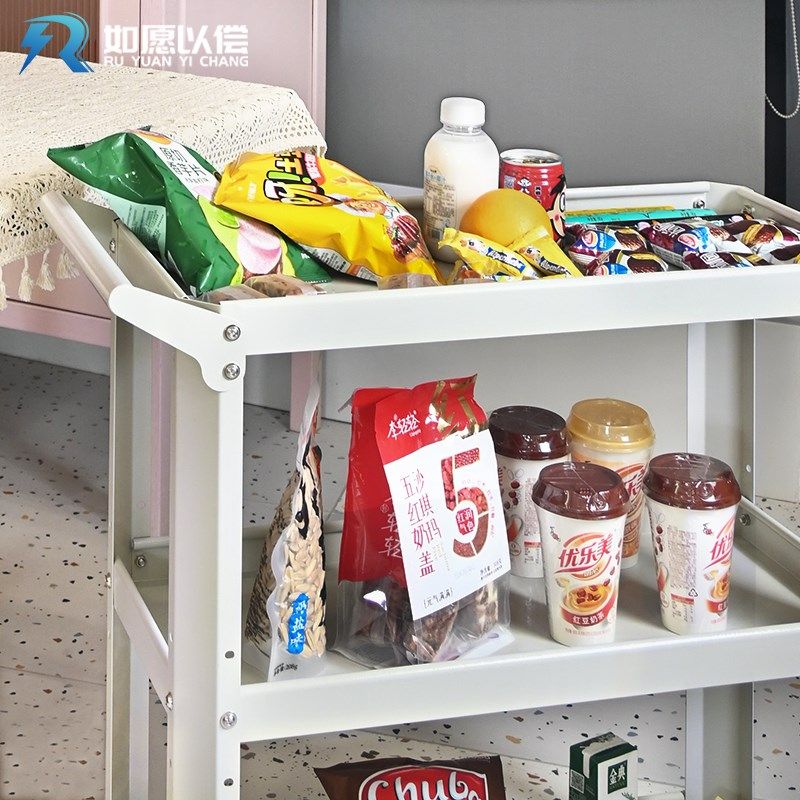 家用多功能可移i动收纳零食置物架客厅绿植花架加厚小推车金属工,淘宝优惠券,粉丝福利购,淘宝优惠卷