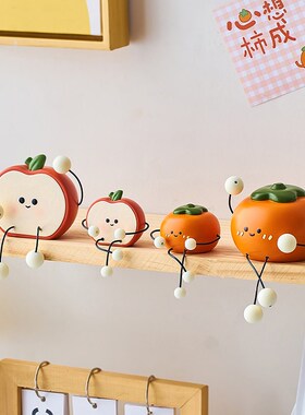 可爱吊脚娃娃f摆件家居桌面电视柜洞洞板儿童房装饰品摆设生日礼