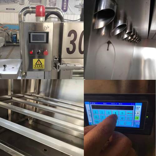 商用大鹅卤味烟熏机肚包肠烘干上色炉蒸汽加热木屑烟熏炉 - 图2