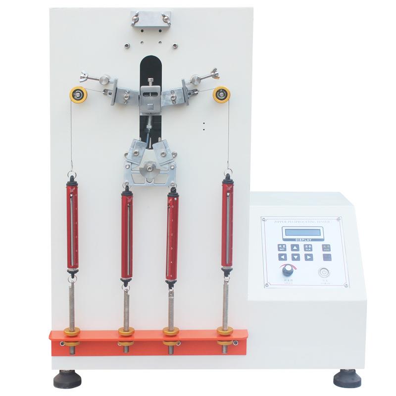 Zipper reciprocating fatigue test machine luggage, clothing, leather bags, nylon zipper reciprocating pull fatigue life test