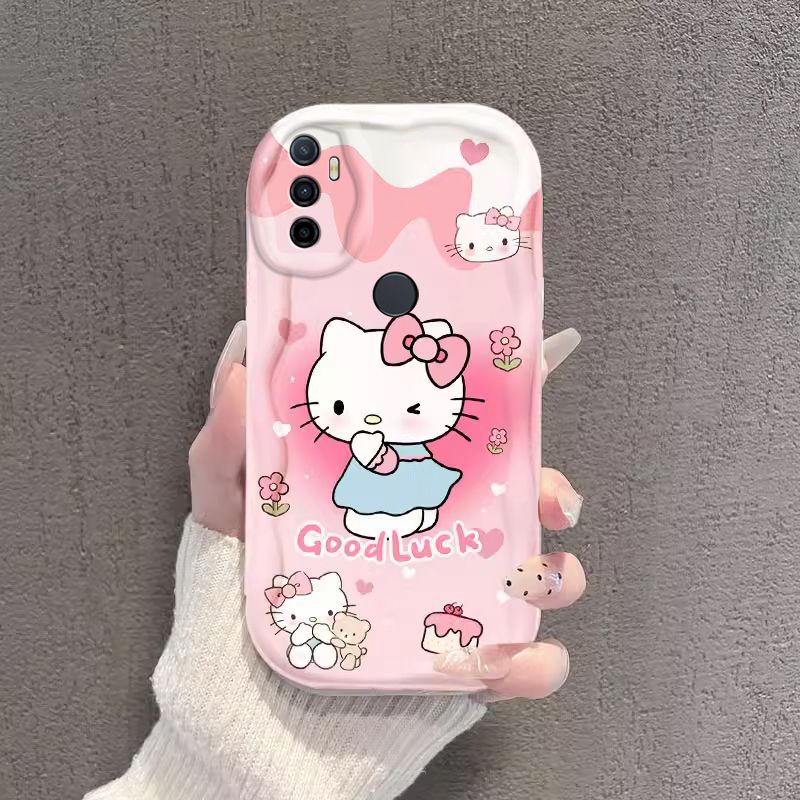 适用oppoa32手机壳pdvm00硅胶软oppo a36保护套PESM10卡通opa11s可爱pdvmoo手链0pp0a女生5g新款KT猫全包防摔 - 图2