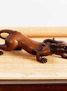 铜之魂紫铜瑞兽螭龙摆件貔貅车载装饰品文创镇纸笔架案头清供书房