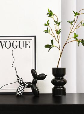 现代艺术新房玄关酒柜装饰品摆件家居客厅软装饰摆件高级感工艺品