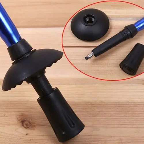 户外登山杖手杖铝合金伸缩杖轻便爬山装备健走步行登山拐杖耐用 - 图2