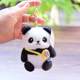 Super cute cartoon panda cute pendant doll key