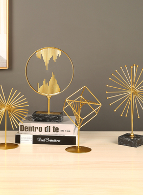 轻奢酒柜电视柜艺术摆件高级感客厅玄关柜子办公室家居装饰品