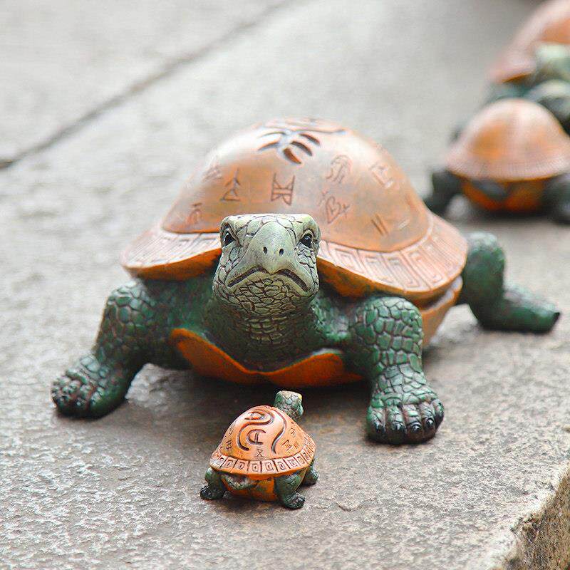 户外庭院假山装饰鱼池鱼缸造景乌龟摆件仿真模型流水盆景观工艺品,淘宝优惠券,粉丝福利购,淘宝优惠卷