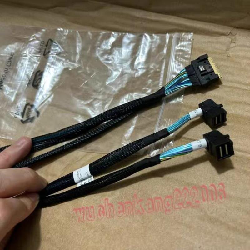 隆兴SlimSAS线阵列卡SFF-8654 8i to 8643背板数据线华为040528* - 图2