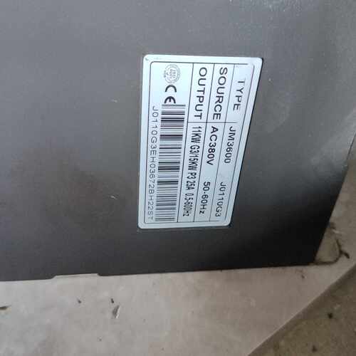 珈玛变频器JM3600  J0110G3,11KW到15KW（gg设备） - 图0