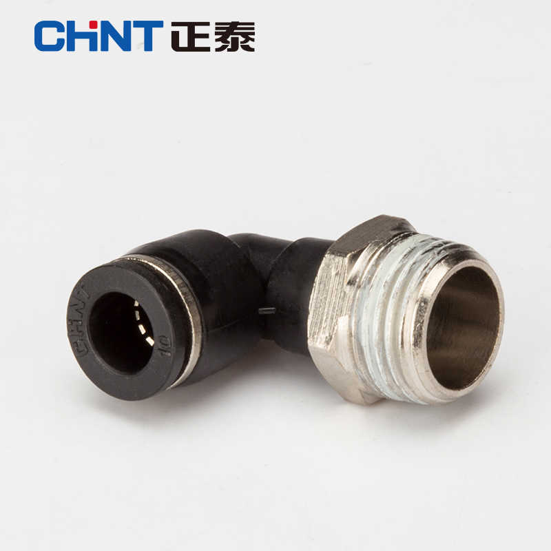 气动快速接头90度L型直角弯头铜软管气管快插NPL8-02/10-03 - 图3