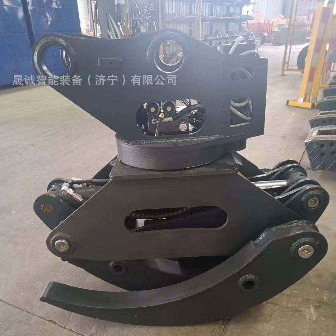 挖掘机机械式抱抓夹木POD器多功能抱抓木夹旋转双油式缸抱抓木器,淘宝优惠券,粉丝福利购,淘宝优惠卷