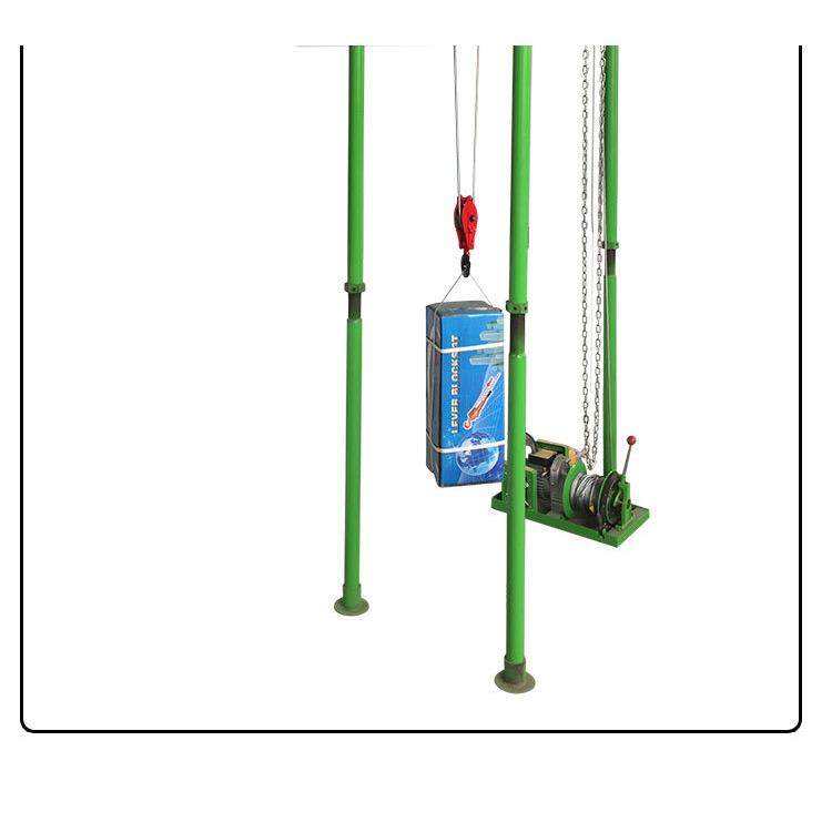 四立柱直滑式室内吊运机装修小吊机便携式单双绳小型直滑吊运机,淘宝优惠券,粉丝福利购,淘宝优惠卷