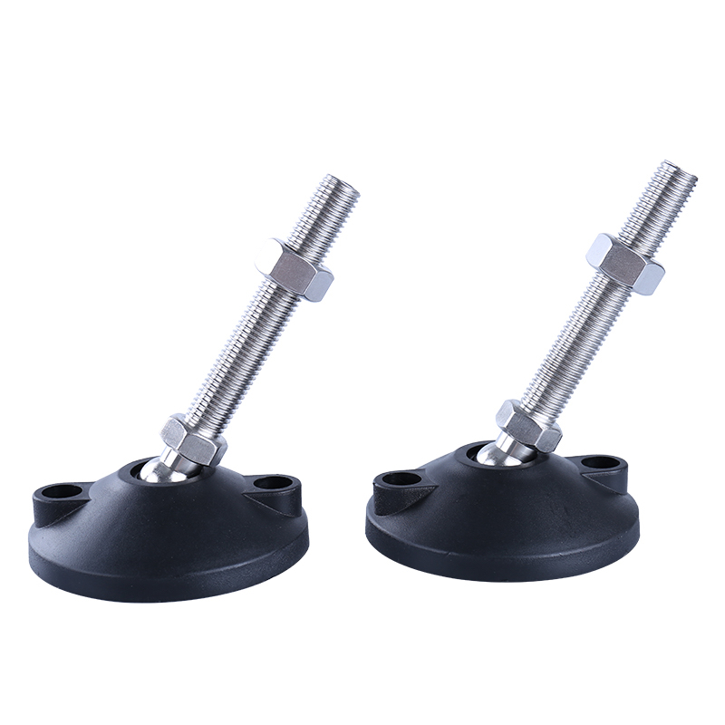 怡合达PA万向调节脚杯E-WAR11-D80-M8/M10/M12-L50/L100带孔地脚 - 图3