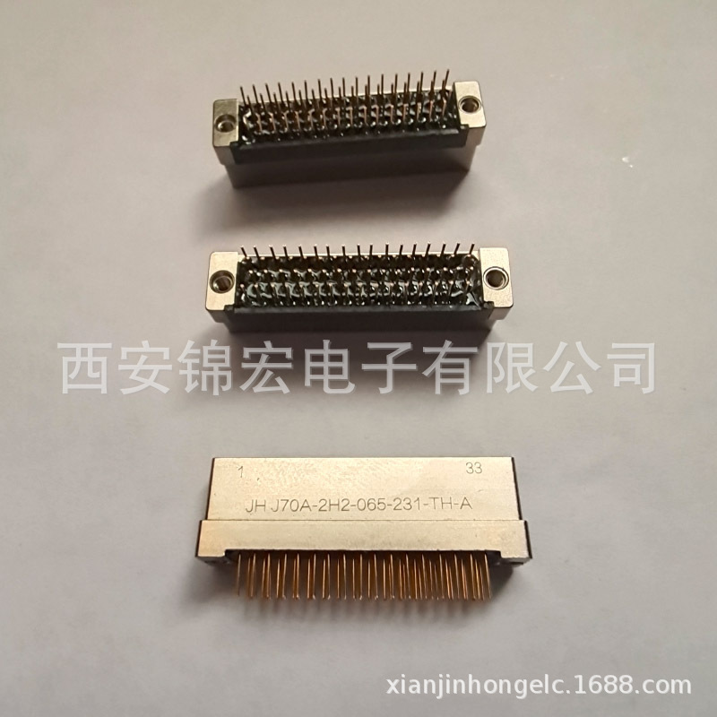 新批号J70A-2H2-037-441-TH-A锦宏牌微小型印制板矩形连接器插座 - 图0