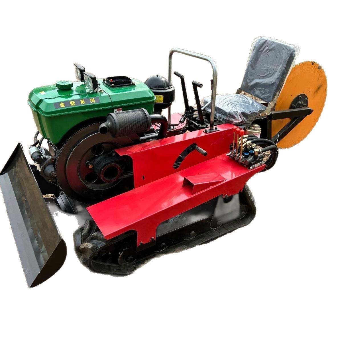 多功能乘坐式履带压草机35马力防风治沙铺草机草方格治沙机履带压,淘宝优惠券,粉丝福利购,淘宝优惠卷