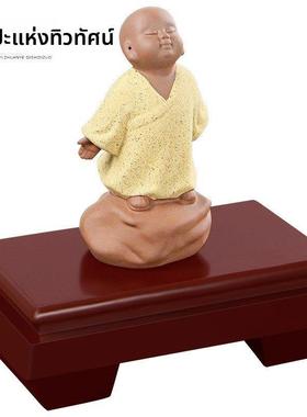 石头奇石底座长方形花瓶盆景佛像玉石观赏石工艺品摆件托架可定做