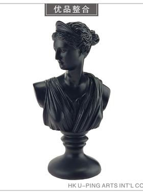 样板间家居软装饰品摆件书柜蜡烛收纳盒创意陶瓷玻璃工艺品ZH3160