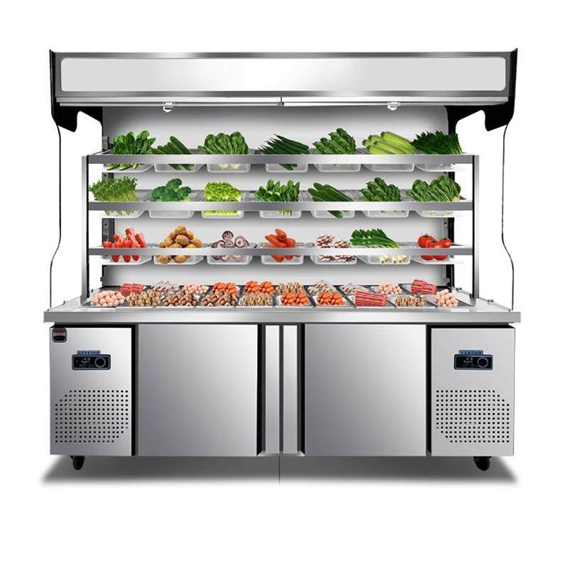 麻辣烫冒菜点菜柜展示柜商用冷藏冷冻保鲜柜串串设备烧烤制冷冰柜,淘宝优惠券,粉丝福利购,淘宝优惠卷