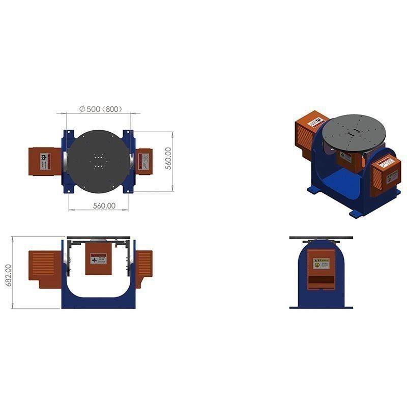 P型变位机盘面铸铁材质机械制造辅助焊接设备自动翻转变位机,淘宝优惠券,粉丝福利购,淘宝优惠卷