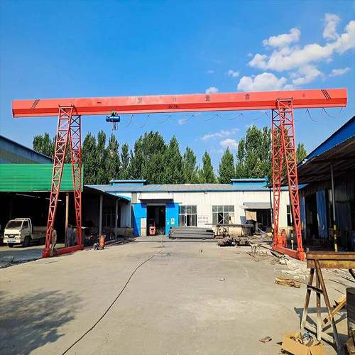 20吨电动葫芦门式起重机操作简单的机械设备上包下花单梁龙门吊 - 图1